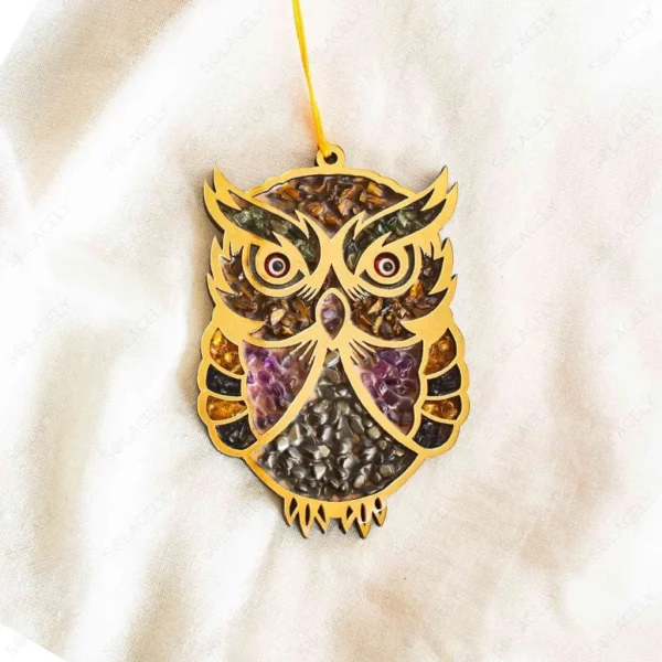 Owl Money Magnet Hanger Crystal Product